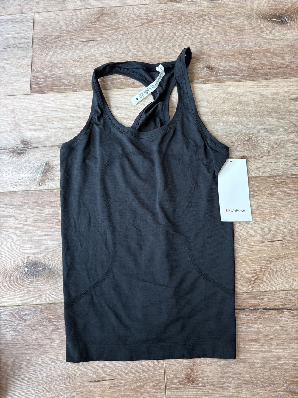 lululemon athletica Women's Black Racerback Tank Top